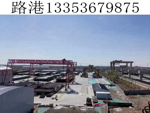云南西双版纳龙门吊位置设置和施工过程